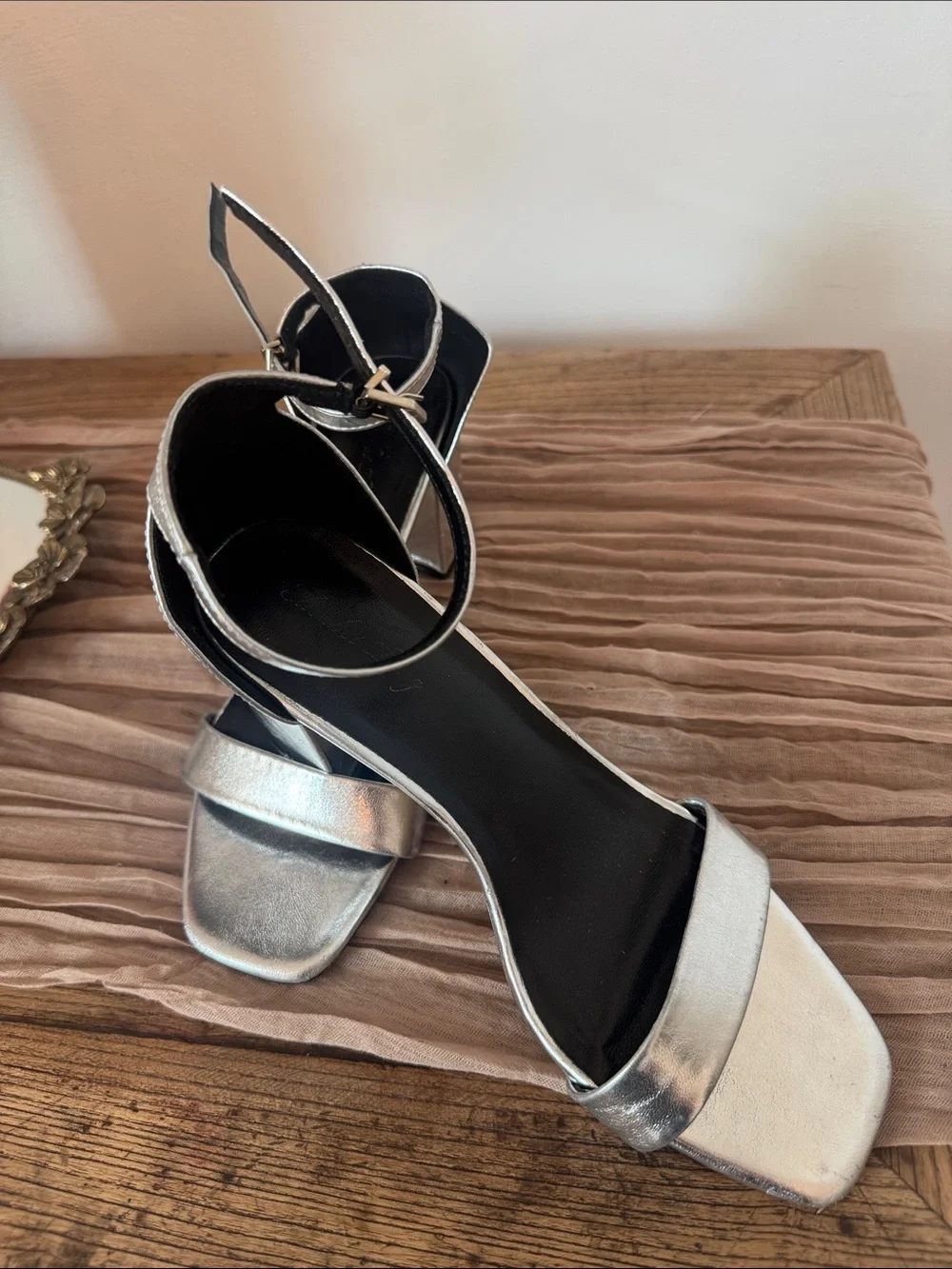 Alisabet Lang sleek metallic